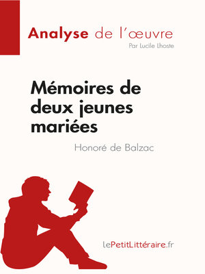 cover image of Mémoires de deux jeunes mariées de Honoré de Balzac (Fiche de lecture)